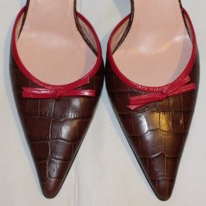 Lilly Pulitzer Heels Mules Size 7.5